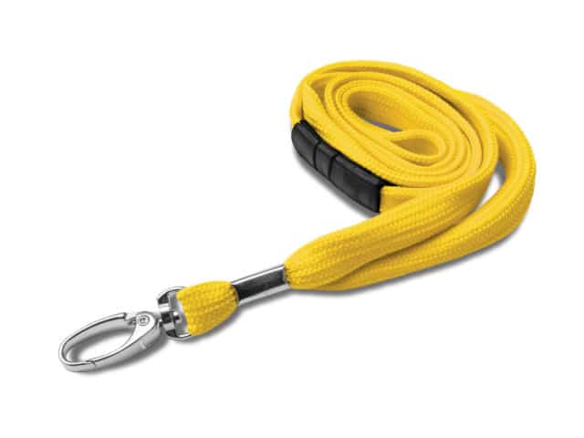 Premier Break away ID Lanyard - 10mm Wide - Metal Lobster Clip
