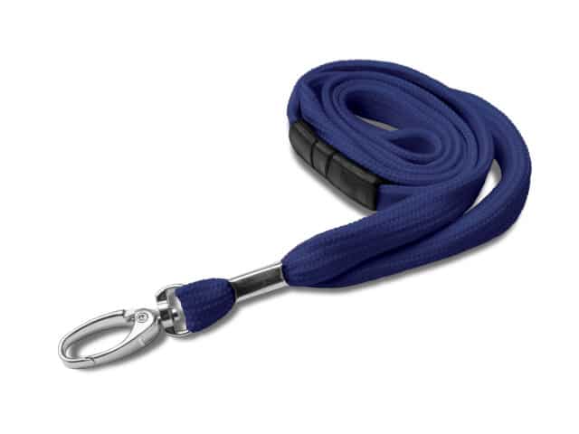 Premier Break away ID Lanyard - 10mm Wide - Metal Lobster Clip