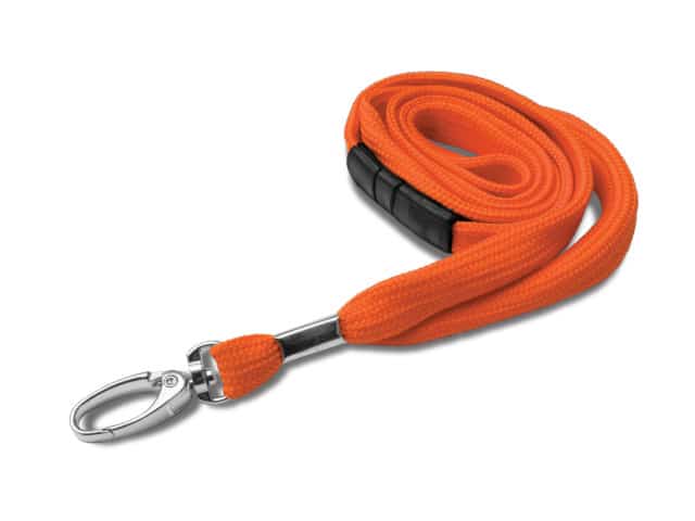 Premier Break away ID Lanyard - 10mm Wide - Metal Lobster Clip