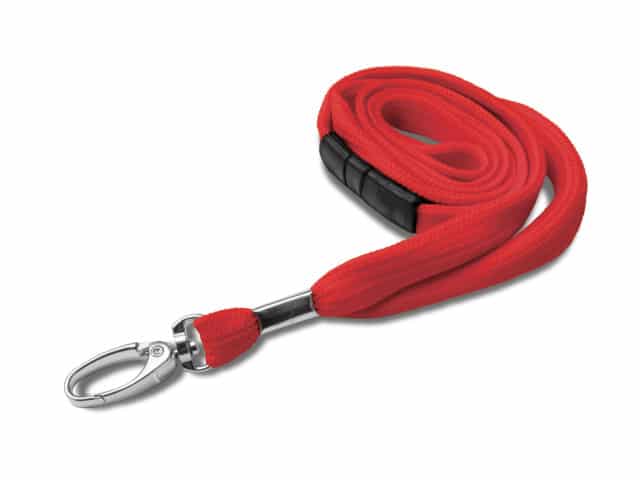 Premier Break away ID Lanyard - 10mm Wide - Metal Lobster Clip